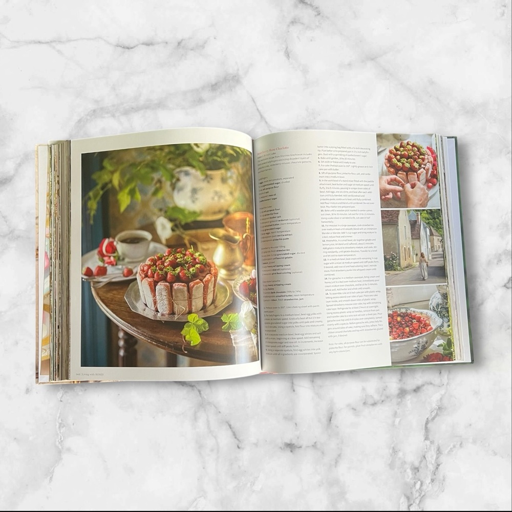 Living with Roses Coffee Table Book with Signature Recipes - Picture 8 of 11